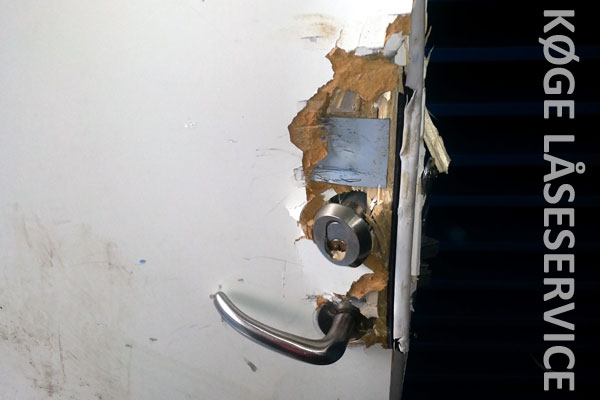 lås i baglås efter indbrud